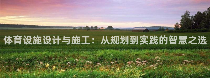 意昂体育4：体育设施设计与施工：从规划到实践的智慧之